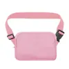 Bolsa Transversal Cuidadosamente Selecionada, Mesmo Estilo da Bolsa Lulu, Bolsa de Ginástica, Porta-Celular Leve, Grande Capacidade, Bolsa de Peito à Prova d'Água, Bolsa de Cintura Versátil Unissex