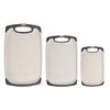Venta al por mayor del fabricante PP Nuevo Material Juego de Tres Tablas de Cortar Tabla de Cortar Frutas Hogar Cocina Tabla de Cortar Antideslizante Tabla de Cortar de Restaurante