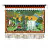 Palácio de Tecido de Xizang Decoração de Paisagem Pintura em Tecido Casa de Hóspedes Quarto de Hóspedes Pintura de Parede Cultura de Xizang Pintura em Tecido Tecido Pendurado Bandeira Pendurada