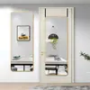 Espejo de Puerta para Dropshipping, Espejo de Tocador, Espejo de Maquillaje Adhesivo de Pared para el Hogar, Espejo de Vestir Detrás de la Puerta del Dormitorio de Niñas