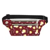 Bolsa de Pecho de Aspecto Elevado, Elegante y Duradera para Viajes Casuales, Almacenamiento de Teléfono Móvil y Monedas; Riñonera grande de alta capacidad para correr, caja registradora y con estampado para mujer