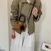 Bolso de hombro nuevo, elegante y versátil 2026, un bolso de mano mate de alta gama, de nicho, bolso de axila y bolso cruzado