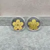 Pegatina de Teléfono de Oro Puro 999 Oro 2mg Princesa Por Favor Hazte Rico Rápido Lámina de Oro Atrae Dinero Pequeño Regalo Promocional Venta al por Mayor desde el Fabricante