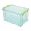 Caja de Almacenamiento Transparente Habitación Escritorio Misceláneo Información Papelería Cesta de Almacenamiento Caja Organizadora de Plástico con Tapa Caja de Clasificación para Dormitorio