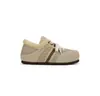 Mocasines Color Castaño~ Zapatos Cálidos y Elegantes con Aumento Oculto de Altura, Piel Suave, Zapatillas Deportivas Alemanas Retro Estilo Birkenstock para Mujer, Zapatos de Algodón