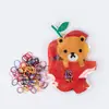 Venta Directa de Gomas Elásticas Infantiles Temáticas Navideñas, Bandas Elásticas Desechables Estilo Coreano Fuertes y que No Dañan el Cabello, Ligas de Colores para el Cabello