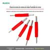 Chave de fenda para núcleo de válvula de ar condicionado de pneu de carro de dupla finalidade chave de válvula chave de núcleo de válvula de ponta dupla ferramenta especial de reparo