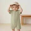 Body de manga corta para bebé, estilo verano fino, Clase A 10A, ropa antibacteriana para lactantes, para niños y niñas