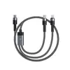 Adequado para Cabo de Carregamento Super Rápido Dois em Um Apple 30W e Huawei 100W, Cabo de Dados para Carro Tipo-C para Duas Portas Tipo-C