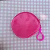 Bolsa de Monedas Pequeña de Felpa Corta de Colores Dulces para Niños y Adultos Colgante Bolsita de Monedas Colorida Bolsa de Regalo Dulce Almacenamiento
