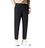 2022 Novo Verão Masculino Ice Silk All-match Calças Casuais Calças Esportivas Finas Calças Cropped Masculinas Retas