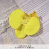 Cabeça Simulada de Orquídea Borboleta Pequena Atacado Cabeça de Flor Parede de Flores Arranjo de Flores Guirlanda Feita à Mão Adorno de Cabeça Acessórios de Cabelo Fileira de Flores Flor Artificial