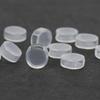 Accesorios de clip para oreja DIY clip para oreja de bobina de mosquitos almohadilla anti-dolor para oreja almohadilla para oreja almohadilla de goma suave clip para oreja transparente almohadilla antideslizante cubierta para clip de oreja