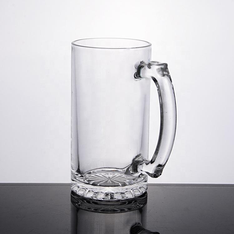 把手啤酒杯   16盎司扎啤杯