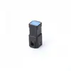 08T-Jwpf-Vsle (Preto) 8 Furos Macho Swpt-001T-P025 Micro Plug Anal Macho e Fêmea