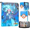 Suministro Directo de Amazon Carpeta Coleccionadora de Cartas Pokemon Álbum de Tarjetas de Almacenamiento Anime 4 Ranuras 9 Ranuras Paquete de Álbum de Cartas Pokemon