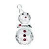Artesanato de Cristal, Boneco de Neve Natalino Desenho Animado, Suprimentos de Halloween e Natal, Enfeites de Cristal para Sala de Estar e Hall de Entrada, Fornecimento Transfronteiriço
