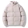 Jaquetas acolchoadas de algodão da moda de marca transfronteiriça para homens e mulheres, espessadas e quentes para outono e inverno, casacos puffer estilosos