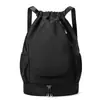 Bolsa de Badminton com Cordão Bolsa de Ombro Duplo Impermeável Grande Capacidade Bolsa de Basquete Mochila Esportiva Unissex Múltiplas Cores Disponíveis Personalização