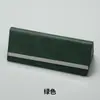 26 Modelos Estuche Triangular para Gafas con Borde de Acero Plateado Moderno Versátil Ligero Estuche Óptico para Gafas Se Puede Imprimir Logo