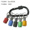 Conjunto Combinado de Ferramentas de Hardware para Armazenamento de Chaveiros Coloridos Personalizados, Adaptador de Conversão de Liberação Rápida, Soquete de Broca com Cabo Sextavado