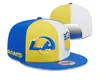 Gorra NFL transfronteriza, gorra de béisbol de copa profunda, gorra de fútbol americano, con bloques de color, gorra ajustable de visera plana de copa dura para otoño e invierno