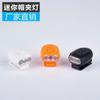 Linterna LED para visera de gorra con clip, cuentas de lámpara LED, lámpara de sombrero mini portátil tipo pulsador