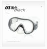 Máscara de Buceo para Adultos y Jóvenes Vidrio Templado Gafas de Buceo 180 grados Protección Nasal Integrada Gafas de Buceo Antiahogamiento
