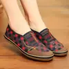 Zapatos de Mujer Primavera y Otoño Estilo Nuevo Planos Resistentes al Desgaste Antideslizantes Casuales Zapatos de Tela para Adultos Mayores Zapatos Suaves de Suela Zapatos de Madre Zapatos de Trabajo