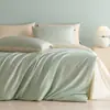 Juego de ropa de cama de lujo de cuatro piezas de algodón de fibra larga de los años 60, 100% algodón, nuevo modelo 2026, funda de edredón, sábana bajera, ropa de cama