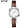OFNS Reloj de Cuarzo con Diamantes de Escala Romana para Mujer, Tendencia de Moda, Resistente al Agua, Reloj de Pulsera con Correa, Reloj Explosivo de Venta Caliente