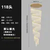 Iluminación Colgante Aerodinámica Ultralarga para Techos Altos, Dúplex, Zona de Escaleras de Caracol, Apartamento Grande, Accesorio de Iluminación Principal de Lujo Sencillo No