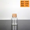 Punto de 30 mm de diámetro bayoneta Corcho botella de vidrio transparente botella de los deseos pintura de arena botella a la deriva Materiales hechos a mano DIY