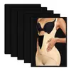 Tablero de Esponja Blanco y Negro para Decompresión y Recuperación Postparto de Mujeres, Tablero de Compresión Fija para Reparación de Cintura y Abdomen