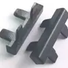 25 Tira de Canteado de Aleación de Aluminio Panel de Puerta de Armario Tablero de Madera de Gabinete Moldura de Canteado Ranurada en Forma de E Protector de Esquina