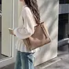 Tendência transfronteiriça bolsa feminina de grande capacidade 2026 verão nova vintage simples bolsa de ombro de axila bolsa de mão para o trabalho bolsa tote