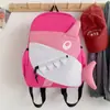 Mochila Infantil Tiburón Pequeño Bolsa Escolar de Dibujos Animados Mochila Escolar para Niños y Niñas Mochila de Gran Capacidad Mochila Escolar de Estudiante de Aspecto Atractivo