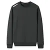 Sudadera de Cuello Redondo para Hombre, Marca de Tendencia Otoñal, Versátil Estampada Holgada de Manga Larga, Atuendo Unisex para Pareja, Top de Estudiante
