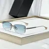 Dts182 Lujo Ligero Transfronterizo Moda Europea y Americana Ins Nicho Moda Japonesa Gafas de Sol Dijia Dt Vacaciones Cuadradas Gafas de Sol Unisex