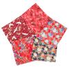 Set de tela patchwork de 5 colores dorado tela floral estilo japonés algodón floral hecho a mano diy tela de algodón tela al por mayor tela estampada para cabeza