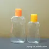 Botella cilíndrica de PET de 60 ml, botella plana, botella de boca puntiaguda, botella con atomizador, botella con tapa ordinaria, bomba para loción