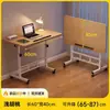 Mesa de noche móvil, mesa para laptop, escritorio para estudiantes, uso doméstico, dormitorio, banco de trabajo simple ajustable, mesa plegable