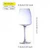 Copas de Cristal Star Island Luminosas de Tallo Alto para Cena en Casa, Parejas, Ligeramente Ebrios, Regalos Navideños, Copas de Vino de Alto Valor