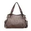 Bolsa Grande para o Trabalho para Mulheres, Bolsa Transversal de PU de Grande Capacidade, Bolsa de Ombro de Mão de Alta Qualidade, Bolsa Tote para Meia-Idade e Idosos, Estilo Retrô