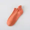 Calcetines para Mujer Calcetines Cortos Primavera Verano Absorbentes de Sudor Resistentes al Olor de Corte Bajo Invisibles Delgados Algodón Puro Antideslizante en el Talón Calcetines Tipo Barco para Mujer
