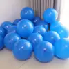 Tecido para Decoração de Casamento Celebração dos 100 Dias do Bebê Balões de Látex Fosco de 5 polegadas 10 polegadas Suprimentos para Decoração do Primeiro Aniversário das Crianças