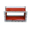Conexão Flexível de Silicato de Titânio Resistente a Altas Temperaturas para Exaustão de Fumaça e Conectores Flexíveis para Ventiladores de Unidades de Ar Condicionado