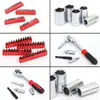 Kit de reparación de automóviles de 62 piezas para mantenimiento del hogar, juego de herramientas de ferretería para reparación de automóviles, una caja de llaves y dados de doble uso