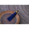 8cm Argola Dourada com Franja de Borla Saquinho Acessórios para Pendurar no Carro Acessórios Espinho de Pendurar Marcador de Página Grande Preço Excelente