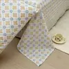 Nuevas Sábanas de Gasa Doble Capa Engrosada Individual Grado A para Maternidad e Infancia Juego de Tres Piezas para Cama Individual de Dormitorio Funda de Almohada